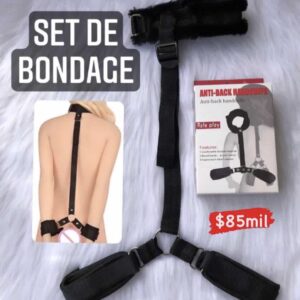 SET BONDAGE MANOS Y GARGANTA